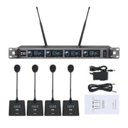 XTUGA A140-C sistema microfonico wireless UHF 4 canali