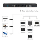 XTUGA A140-C sistema microfonico wireless UHF 4 canali