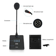 XTUGA A140-C sistema microfonico wireless UHF 4 canali