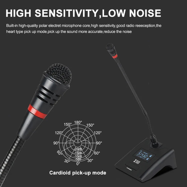 XTUGA A140-C sistema microfonico wireless UHF 4 canali