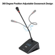 XTUGA A140-C sistema microfonico wireless UHF 4 canali