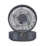 Ventilatore a parete WSK302 4000mAh con luce notturna