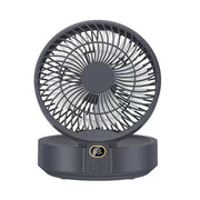 Ventilatore a parete con testa girevole WSK302 4000mAh con luce notturna