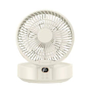 Ventilatore a parete con testa girevole WSK302 4000mAh con luce notturna