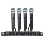 Sistema microfonico wireless UHF XTUGA A140-H 4 canali