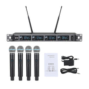 Sistema microfonico wireless UHF XTUGA A140-H 4 canali