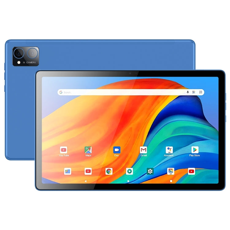 Tablet PC BDF P60 4G LTE da 10,1 pollici, Android 11 MTK6755 Octa Core, supporto Dual SIM, spina europea, 8GB+128GB
