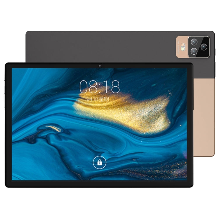 Tablet PC BDF P70 4G LTE da 10,1 pollici, Android 12 MTK6762 Octa Core, supporto Dual SIM, spina europea, 8GB+256GB