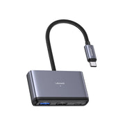 USAMS US-SJ627 HUB per docking station multifunzionale di tipo C 4 in 1, US-SJ627