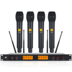 XTUGA A400-H Sistema microfonico wireless UHF 4 canali