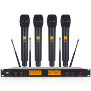 XTUGA A400-H Sistema microfonico wireless UHF 4 canali