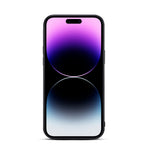 Denior DV Custodia per telefono con cover posteriore in PU con slot per schede elastiche, For iPhone 15 Pro Max, For iPhone 15 Pro, For iPhone 15 Plus, For iPhone 15
