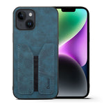 Denior DV Custodia per telefono con cover posteriore in PU con slot per schede elastiche, For iPhone 15 Pro Max, For iPhone 15 Pro, For iPhone 15 Plus, For iPhone 15