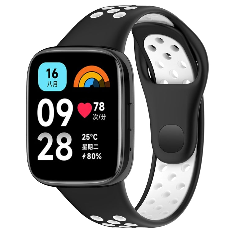 Cinturino in silicone a due colori, For Redmi Watch 3 Lite / Watch 3 Active