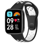 Cinturino in silicone a due colori, For Redmi Watch 3 Lite / Watch 3 Active