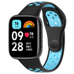 Cinturino in silicone a due colori, For Redmi Watch 3 Lite / Watch 3 Active