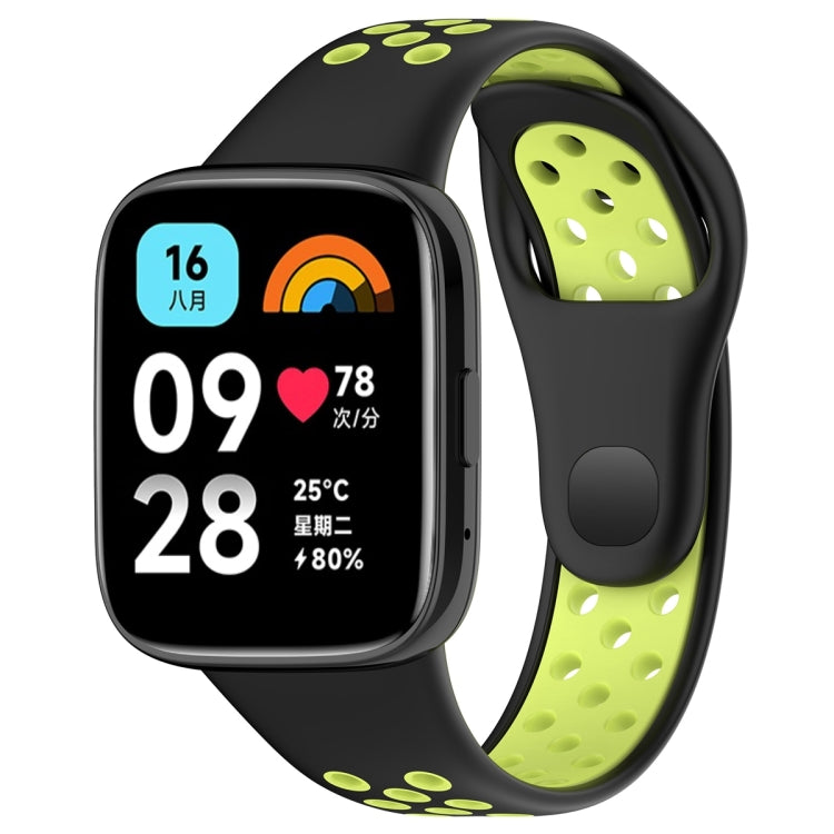 Cinturino in silicone a due colori, For Redmi Watch 3 Lite / Watch 3 Active