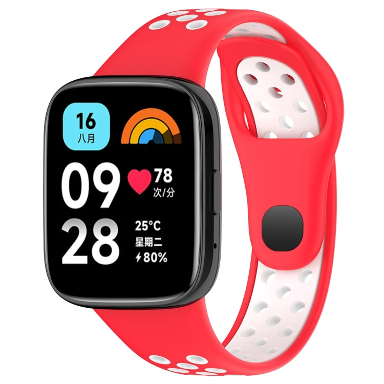 Cinturino in silicone a due colori, For Redmi Watch 3 Lite / Watch 3 Active
