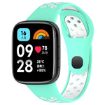 Cinturino in silicone a due colori, For Redmi Watch 3 Lite / Watch 3 Active
