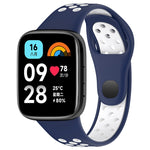 Cinturino in silicone a due colori, For Redmi Watch 3 Lite / Watch 3 Active
