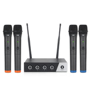 XTUGA S400 Sistema microfonico wireless UHF a 4 canali