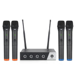 XTUGA S400 Sistema microfonico wireless UHF a 4 canali