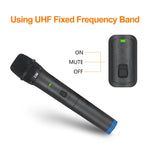 XTUGA S400 Sistema microfonico wireless UHF a 4 canali