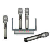 XTUGA U-F4600 Sistema microfonico wireless UHF 4 canali