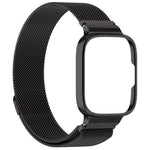 Cinturino per orologio in metallo Milan 2 in 1 con cornice per orologio, For Redmi Watch 3 Lite / Watch 3 Active