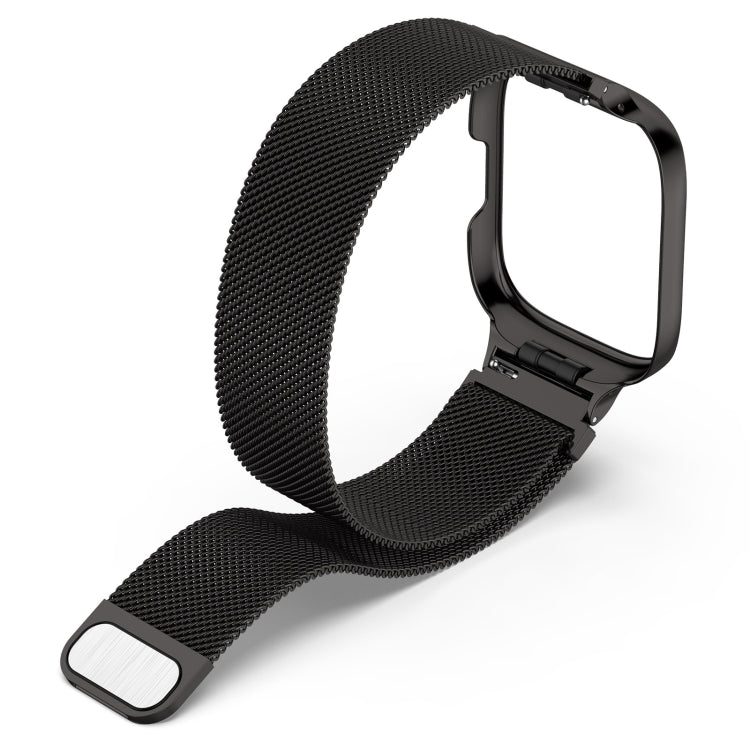 Cinturino per orologio in metallo Milan 2 in 1 con cornice per orologio, For Redmi Watch 3 Lite / Watch 3 Active