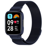 Cinturino per orologio in metallo Milan 2 in 1 con cornice per orologio, For Redmi Watch 3 Lite / Watch 3 Active