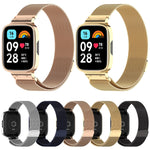 Cinturino per orologio in metallo Milan 2 in 1 con cornice per orologio, For Redmi Watch 3 Lite / Watch 3 Active