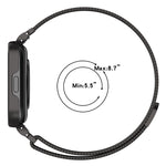 Cinturino per orologio in metallo Milan 2 in 1 con cornice per orologio, For Redmi Watch 3 Lite / Watch 3 Active