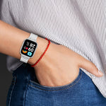 Cinturino per orologio in metallo a tre sfere 2 in 1 con cornice per orologio, For Redmi Watch 3 Lite / Watch 3 Active