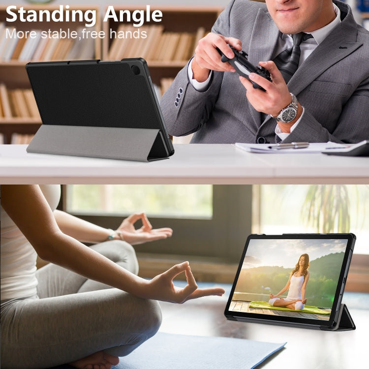 Custodia portafoglio in pelle per Samsung Galaxy Tab A9+ A11+