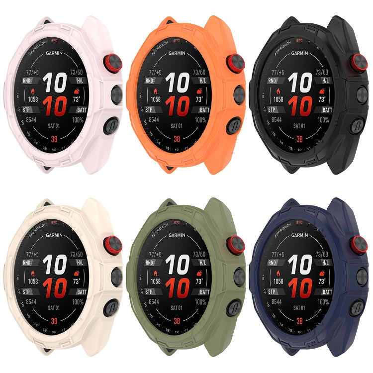 Custodia protettiva per orologio Armor Hollow, For Garmin Approach S70 47mm, For Garmin Approach S70 42mm