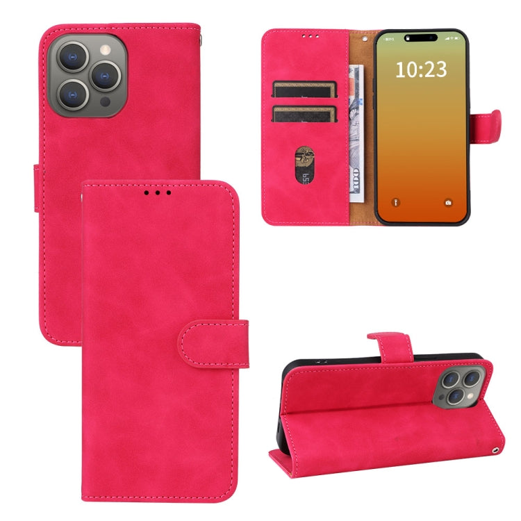 Custodia per telefono in pelle con vibrazione magnetica Skin Feel, For iPhone 15 Pro Max, For iPhone 15 Pro, For iPhone 15 Plus