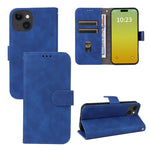 Custodia per telefono in pelle con vibrazione magnetica Skin Feel, For iPhone 15 Pro Max, For iPhone 15 Pro, For iPhone 15 Plus