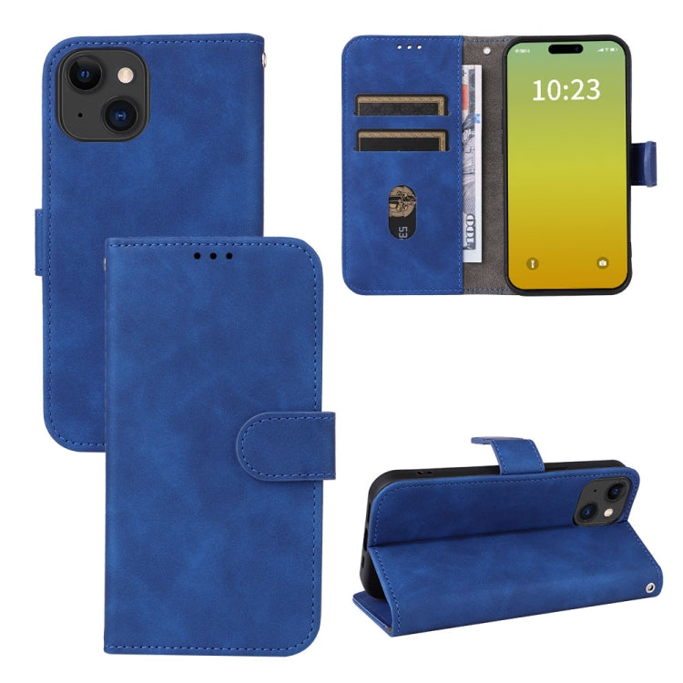 Custodia per telefono in pelle con vibrazione magnetica Skin Feel, For iPhone 15 Pro Max, For iPhone 15 Pro, For iPhone 15 Plus