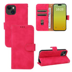 Custodia per telefono in pelle con vibrazione magnetica Skin Feel, For iPhone 15 Pro Max, For iPhone 15 Pro, For iPhone 15 Plus