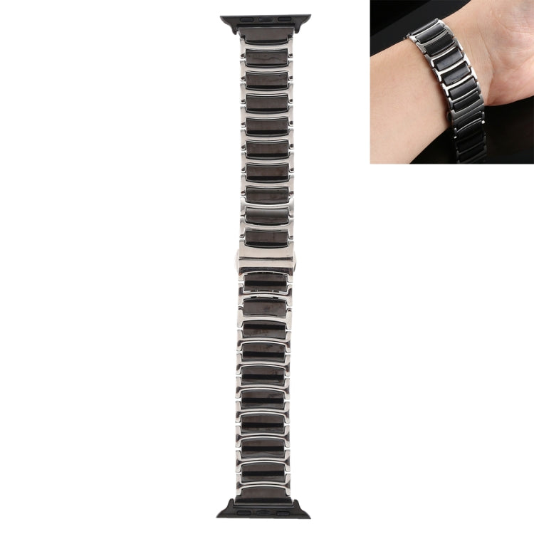 Cinturino in acciaio e ceramica per Apple Watch
