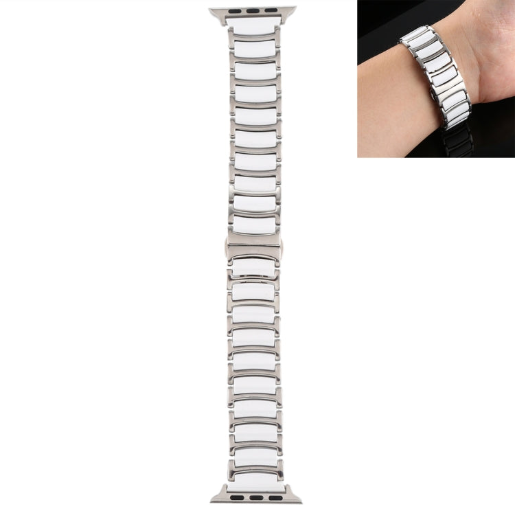 Cinturino in acciaio e ceramica per Apple Watch