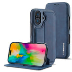 LC.IMEEKE Custodia per cellulare in pelle con vibrazione Hon Ancient Series, For iPhone 16 Pro Max, For iPhone 16 Pro, For iPhone 16 Plus, For iPhone 16
