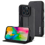 LC.IMEEKE Custodia per cellulare in pelle con vibrazione Hon Ancient Series, For iPhone 15 Pro Max, For iPhone 15 Pro, For iPhone 15 Plus, For iPhone 15