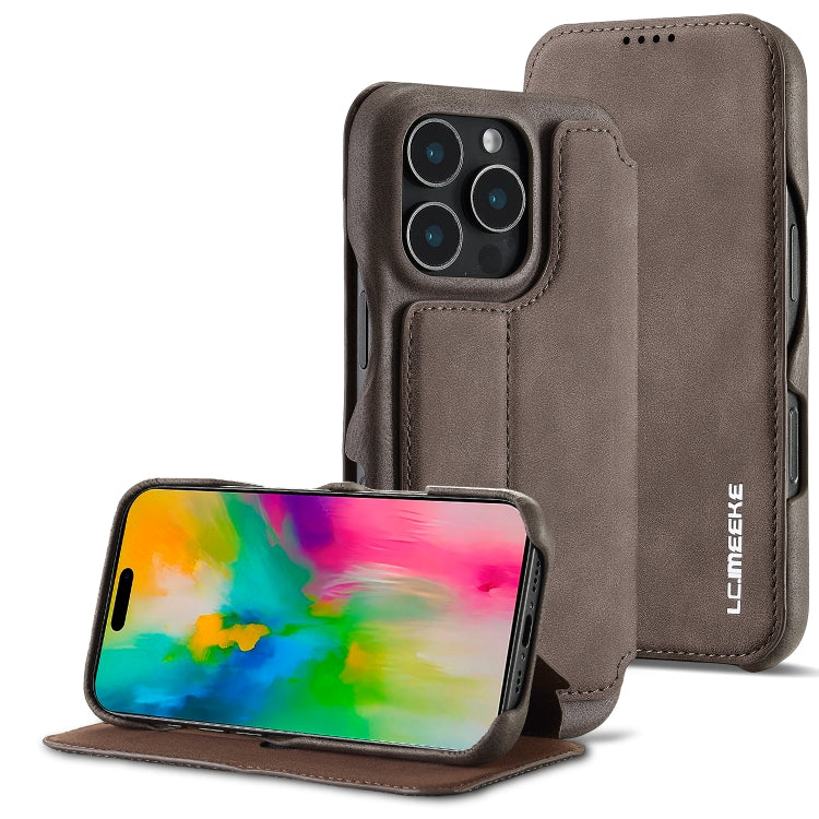 LC.IMEEKE Custodia per cellulare in pelle con vibrazione Hon Ancient Series, For iPhone 15 Pro Max, For iPhone 15 Pro, For iPhone 15 Plus, For iPhone 15