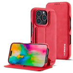 LC.IMEEKE Custodia per cellulare in pelle con vibrazione Hon Ancient Series, For iPhone 15 Pro Max, For iPhone 15 Pro, For iPhone 15 Plus, For iPhone 15