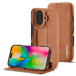 LC.IMEEKE Custodia per cellulare in pelle con vibrazione Hon Ancient Series, For iPhone 15 Pro Max, For iPhone 15 Pro, For iPhone 15 Plus, For iPhone 15