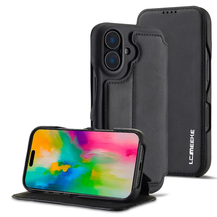 LC.IMEEKE Custodia per cellulare in pelle con vibrazione Hon Ancient Series, For iPhone 17 Pro Max, For iPhone 17 Pro, For iPhone 17, For iPhone Air