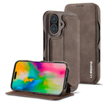 LC.IMEEKE Custodia per cellulare in pelle con vibrazione Hon Ancient Series, For iPhone 17 Pro Max, For iPhone 17 Pro, For iPhone 17, For iPhone Air