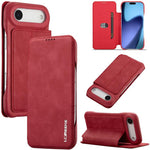 LC.IMEEKE Custodia per cellulare in pelle con vibrazione Hon Ancient Series, For iPhone 17 Pro Max, For iPhone 17 Pro, For iPhone 17, For iPhone Air